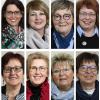 Diese 16 Frauen sind im Günzburger Kreistag politisch vertreten: (von links oben im Uhrzeigersinn) Ruth Abmayr (Freie Wähler), Franziska Deisenhofer (Bündnis 90/Die Grünen), Stephanie Denzler (CSU). Sandra Dietrich-Kast (CSU), Angelika Fischer (Bündnis 90/Die Grünen), Brigitte Mendle (Bündnis 90/Die Grünen), Ruth Niemetz (CSU), Simone Riemenschneider-Blatter (SPD), Monika Riß (CSU), Cilli Ruf (CSU), Berta Schmid (CSU), Helga Springer-Gloning (SPD), Marianne Stelzle (CSU), Ilse Thannopoulos (CSU), Monika Wiesmüller-Schwab (CSU) und Gabriele Wohlhöfler (CSU). 