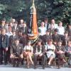 1975 ließen die Jägerblut-Schützen ihre Fahne weihen. Damals entstand dieses Gruppenfoto. 