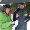 Thomas Fischer (rechts, mit Stefan Flock) in Balderschwang (Archivfoto). 