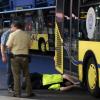 Ein einjähriges Mädchen wurde am Busbahnhof in Amberg von einem Bus überfahren und war sofort tot.
