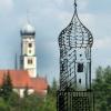 Hans Georg Mozart baute die Kirche in Anhausen. 