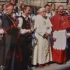 Beim Besuch von Papst Benedikt XVI. 2006 in München war auch der Musikverein Penzing dabei. Zusammen mit dem Papst sind auf dem Bild unter anderem (von links) Andreas Horber, Thomas Kindl und Helmut Thalmayr zu sehen.