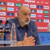 Pablo Laso, Trainer der Basketballer des FC Bayern München, bei einer Pressekonferenz.