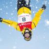 Eine Spezialität von Freestyler Manuel Brambrink: Der Salto auf der Buckelpiste. Mit diesem Sprung will er demnächst bei der Winter-Universiade punkten.   Fotos: Archiv