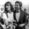 Jane Birkin und ihr damaliger Partner Serge Gainsbourg (1974).