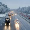 Wegen des plötzlichen Wintereinbruchs im April kam es am Dienstag in ganz Bayern zu mehreren Unfällen.