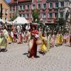 Perfektes Sommerwetter beim großen Frundsberg-Festumzug.