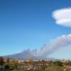 Auf Sizilien ist der Vulkan Ätna wieder ausgebrochen.