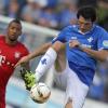 Sechs Jahre ist dieses Foto alt. Damals stürmte Dominik Stroh-Engel (am Ball) mit dem SV Darmstadt 98 in der Bundesliga und hatte es damals unter anderem mit Weltmeister Jerome Boateng vom FC Bayern München zu tun. Nun will der 36-jährige Stürmer ab Januar für den FC Memmingen Tore schießen. 	