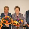 Für ihre langjährige Mitgliedschaft bei der KAB Rehling wurden geehrt: (von links) Elisabeth Sturz, Roswitha Bachmeir, Marianne Herb und Anton Herb.