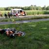 Bei einem Unfall am Samstag bei Langenau ist ein Motorradfahrer ums Leben gekommen.  	