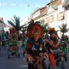 Es ging heiß her beim Umzug in Altenstadt: Die Los Lacos Samba Group aus Weißenhorn hatte die passende Stimmung zum sonnigen Wetter im Gepäck