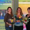 Haben das Speed-Dating organisiert: (von links) Manuela Higl, Sandra Kratz und Aline Pachaly. 	