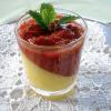 Hier finden Sie ein Rezept für Erdbeer-Rhabarber-Kompott.