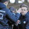 Abgeklatscht wurde eher selten beim TSV Obenhausen: Tim Hille (rechts) steht mit seiner Mannschaft auf einem Abstiegsplatz. 