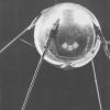 Das undatierte Foto zeigt den sowjetischen Satelliten Sputnik 1.