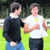 Es gibt Gesprächsbedarf beim TSV Krumbach: Zwischen Coach Markus Böker (links) und Torjäger Michael Wieser knistert es momentan gewaltig. Zuletzt spielte der Stürmer nur noch in der zweiten Mannschaft Archivfoto: Ernst Mayer