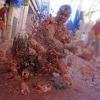 Jedes Jahr findet die Tomatina im ostspanischen Buñol statt.