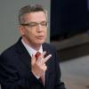 Bundesverteidigungsminister Thomas de Maiziere (CDU) sieht Reform der Bundeswehr auf einem gutem Weg.