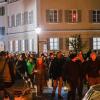 Auch in Dillingen fanden schon stille Proteste in Form von unangemeldeten Spaziergängen statt.