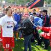 Der 1. FC Heidenheim ist in die zweite Bundesliga aufgestiegen.