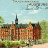 Das Diakonissenhaus und das Krankenhaus auf einer Postkarte von 1903.