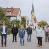 Markus Kondert (von links), Hermann Wölzmüller, Brigitte Heigl, Georg Fuchs, Annemarie Sailer, Bürgermeister Alexander Ditsch und sein Vorgänger Peter Ditsch gehören der Arbeitsgemeinschaft an. Auf dem Bild fehlen Silvia Mödl und Wolfgang Lehmann. 