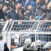 Dortmunder Polizisten gehen mit Reizgas gegen Hertha-Fans vor.