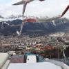 Der Blick auf Innsbruck aus der Sicht der Skispringer. Am Bergisel steht nun die dritte Etappe der Vierschanzentournee an. 