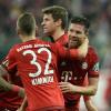 Xabi Alonso schoss den FC Bayern mit einem Traumtor ins Viertelfinale.