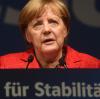 Angela Merkel kommt am Donnerstag nach Augsburg.