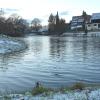 Der Pegel der Paar steigt in Aichach seit Sonntag stetig an. Am Dienstagnachmittag hatte er fast 160 Zentimeter erreicht. Es gilt zwar Stufe zwei der Hochwasserwarnung. Doch eine Bedrohung besteht nicht.