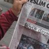 Protest auf der Titelseite: Am 1. November 2016 prangerte «Cumhuriyet» einen «weiteren Schlag gegen die freie Presse» an.