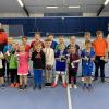 Nachwuchspflege: die jungen Tenniscracks und die Turnierorganisatoren vom TC Nördlingen. 	