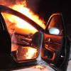 In Inchenhofen musste am späten Freitagnachmittag die Freiwillige Feuerwehr ausrücken. Ein Mercedes hatte zu brennen begonnen. Der Fahrer konnte sich retten.