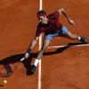 Roger Federer in Monte Carlo in Aktion.