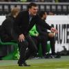 Gladbachs Trainer Dieter Hecking will heute Abend mit seiner Mannschaft das Pokal-Halbfinale gegen Eintracht Frankfurt gewinnen, um ins Finale einzuziehen. Die Partie wird live im TV gezeigt.