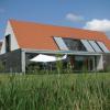 Beim Wettbewerb "Besser Bauen im Wittelsbacher Land" erhielt dieses Haus in Affing einen Preis. Es übersetzt den typischen Baustil des Wittelsbacher Landes ins Moderne.