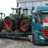 Fertig zum Abtransport: Jeder zweite Fendt-Traktor geht in den Export. Entsprechend international ist auch der Werbeslogan des Konzerns: „It’s Fendt. Weil wir Landwirtschaft verstehen.“