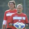 Jahreszeugnis: Simon Jentzsch und Mohamed Amsif erhalten beim FC Augsburg die besten Noten.