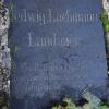 Jüdischer Friedhof Krumbach-Hürben: Das Grab von Hedwig Lachmann. 