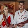 Nadine und Andreas Beinhofer sind Geschwister. Beide haben ihre Ausbildung zur Fleischereifachverkäuferin beziehungsweise zum Metzger als Beste in ihrer Innung abgeschlossen.