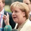 Bundeskanzlerin Merkel hat eine ihrer Kernforderungen durchgesetzt: Banken und Versicherungen tragen einen nennenswerten Teil der Lasten am neuen Griechenland-Hilfspaket. dpa