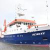 Das Forschungsschiff «Heincke» liegt in Bremerhaven.