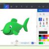 Mit Paint 3D können 3D-Oberflächen gestaltet werden - am einfachsten mit einem Touch-Display.