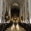 Das Silvesterkonzert mit Johannes Skudlik an der Orgel lockte zahlreiche Zuhörer in die Landsberger Stadtpfarrkirche Mariä Himmelfahrt. 