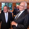 CDU-Chef Armin Laschet (links) feiert mit Edmund Stoibers dessen 80. Geburtstag in München.