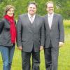 Die Stadtberger SPD-Stadträte Simone Strohmayr und Herbert Woerlein besichtigten mit Markus Rinderspacher, dem Vorsitzenden der SPD-Landtagsfraktion (von links), die Deuringer Heide. 