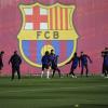 Der FC Barcelona beim Training. Diese Mannschaft möchte der FC Bayern im Achtelfinale der Champions League möglichst umgehen. 