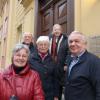 Seit 50 Jahren auf dem Oettinger Bildungsweg (von links): Rosemarie Wagner, Franz Däubler, Marianne Schaffer, Dorothea Haßler, Herbert Schaffer. 	 